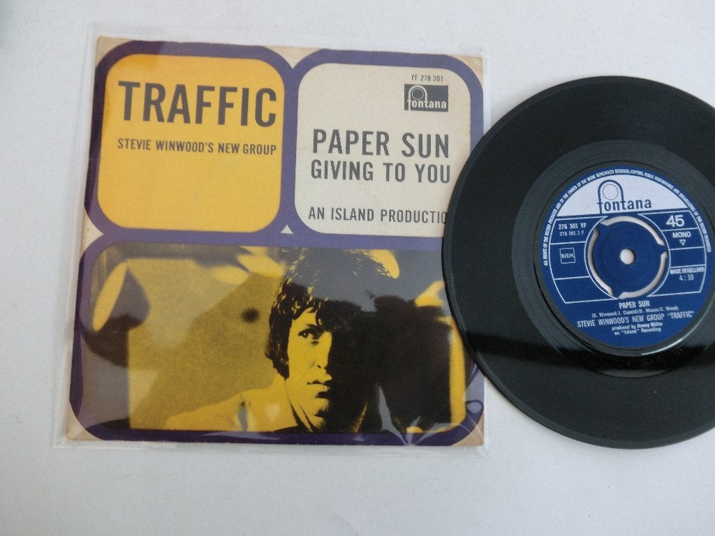 Traffic Paper sun, Ophalen of Verzenden, Zo goed als nieuw, 7 inch, Pop