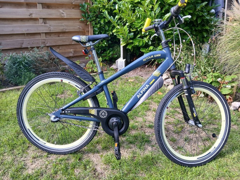 Trail Alpina kinderfiets, Ophalen, 24 inch of meer, Gebruikt, Velgrem