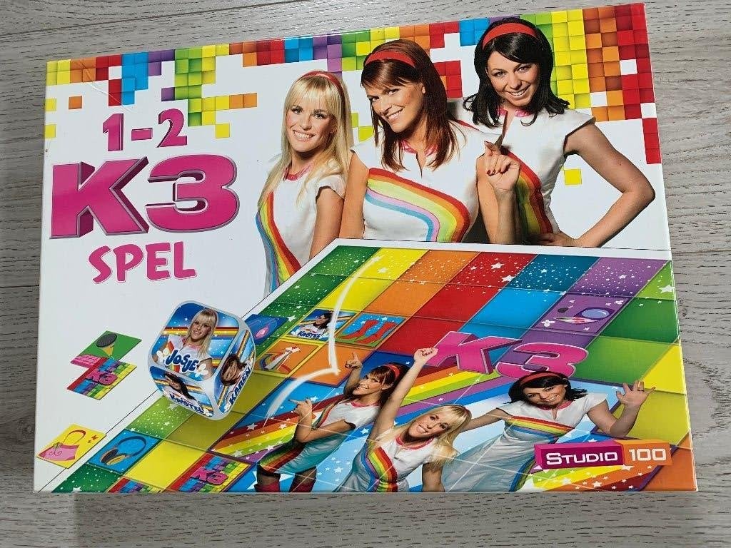 K3 spel, Hobby en Vrije tijd, Gezelschapsspellen | Bordspellen, Een of twee spelers, Ophalen of Verzenden, Zo goed als nieuw