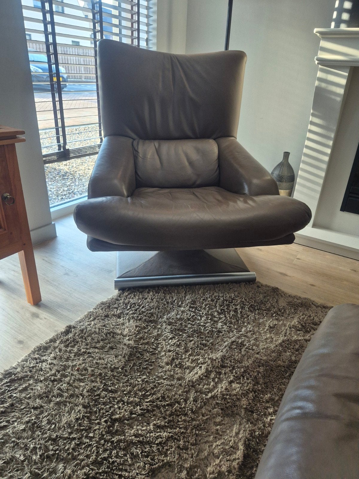 Rolf Benz fauteuil, Huis en Inrichting, Fauteuils, Ophalen, Zo goed als nieuw, 75 tot 100 cm, 50 tot 75 cm