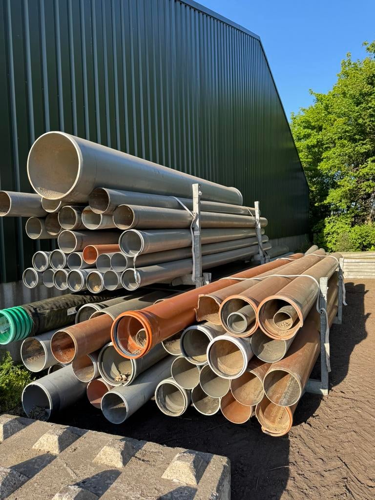 Pvc te koop, Doe-het-zelf en Verbouw, Dakpannen en Dakbedekking, Ophalen, Kunststof, Zwart, Zo goed als nieuw
