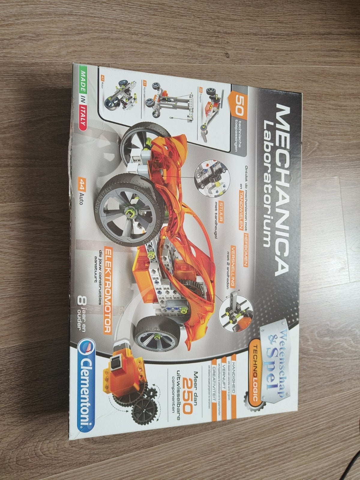 Clementoni Mechanica Laboratorium - Bouw je eigen auto!, Ophalen of Verzenden, Gebruikt, Overige merken