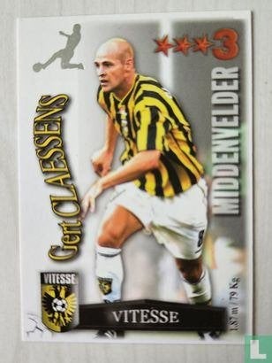 Spelerskaart Vitesse - Gert Claessens 2003, Verzamelen, Ophalen of Verzenden, Zo goed als nieuw, Vitesse, Spelerskaart