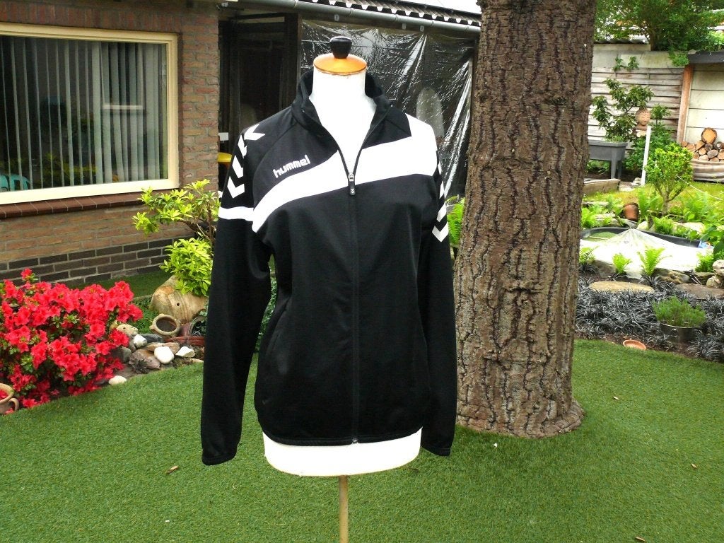 Hummel trainingspak jas maat M broek maat S, Kleding | Heren, Maat 48/50 (M), Zwart, Ophalen of Verzenden, Zo goed als nieuw