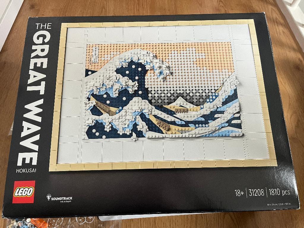 Lego great wave 31208, Ophalen, Zo goed als nieuw, Complete set, Lego