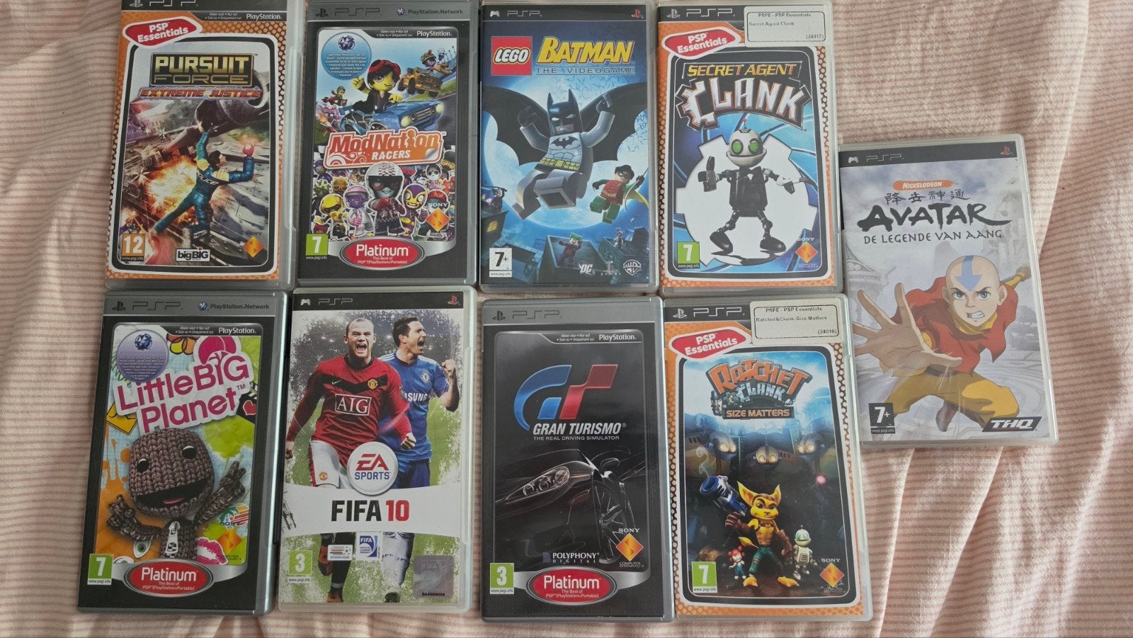PSP Games: LittleBigPlanet, FIFA 10, Gran Turismo en meer, Spelcomputers en Games, Gebruikt, 1 speler, Ophalen of Verzenden, Platform