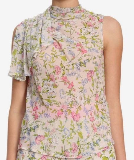 Twinset Simona Barbieri bloemen floral blouse top nieuw, Maat 38/40 (M), Nieuw, Ophalen of Verzenden, Meerkleurig