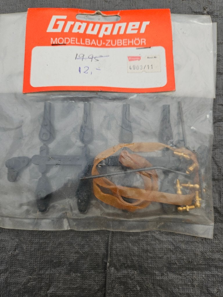 Vintage Ball sheet and tierot van Graupner, Ophalen of Verzenden, Zo goed als nieuw, Overige schalen, Onderdeel