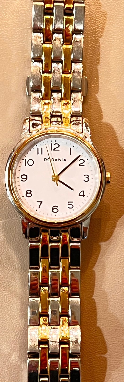 Dames horloge Rodania, Ophalen of Verzenden, Zo goed als nieuw, Staal, Overige merken