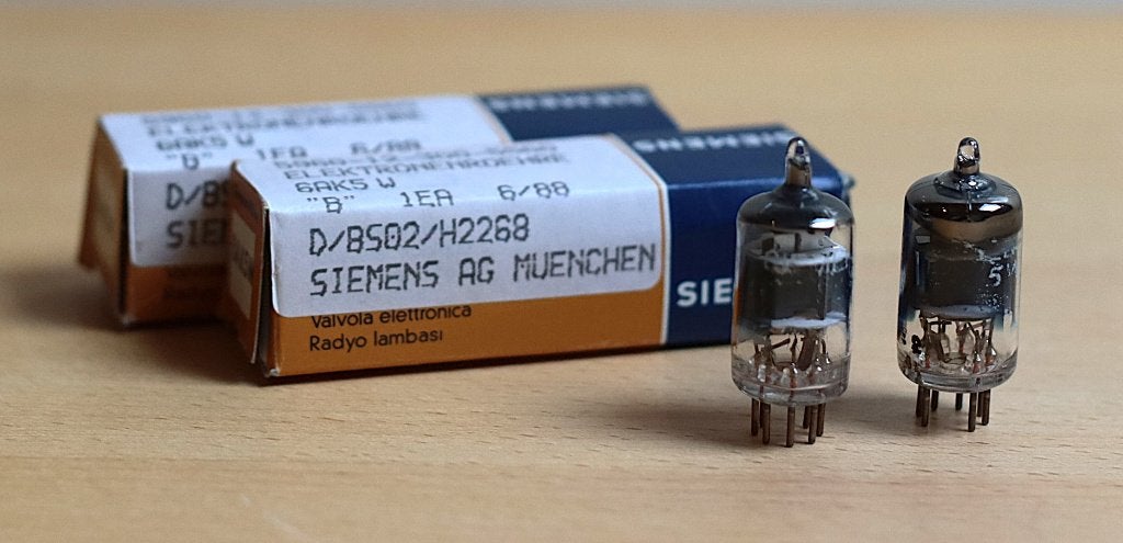 Siemens 6AK5W / EF95 Matched Pair, Ophalen of Verzenden, Buis of Buizen