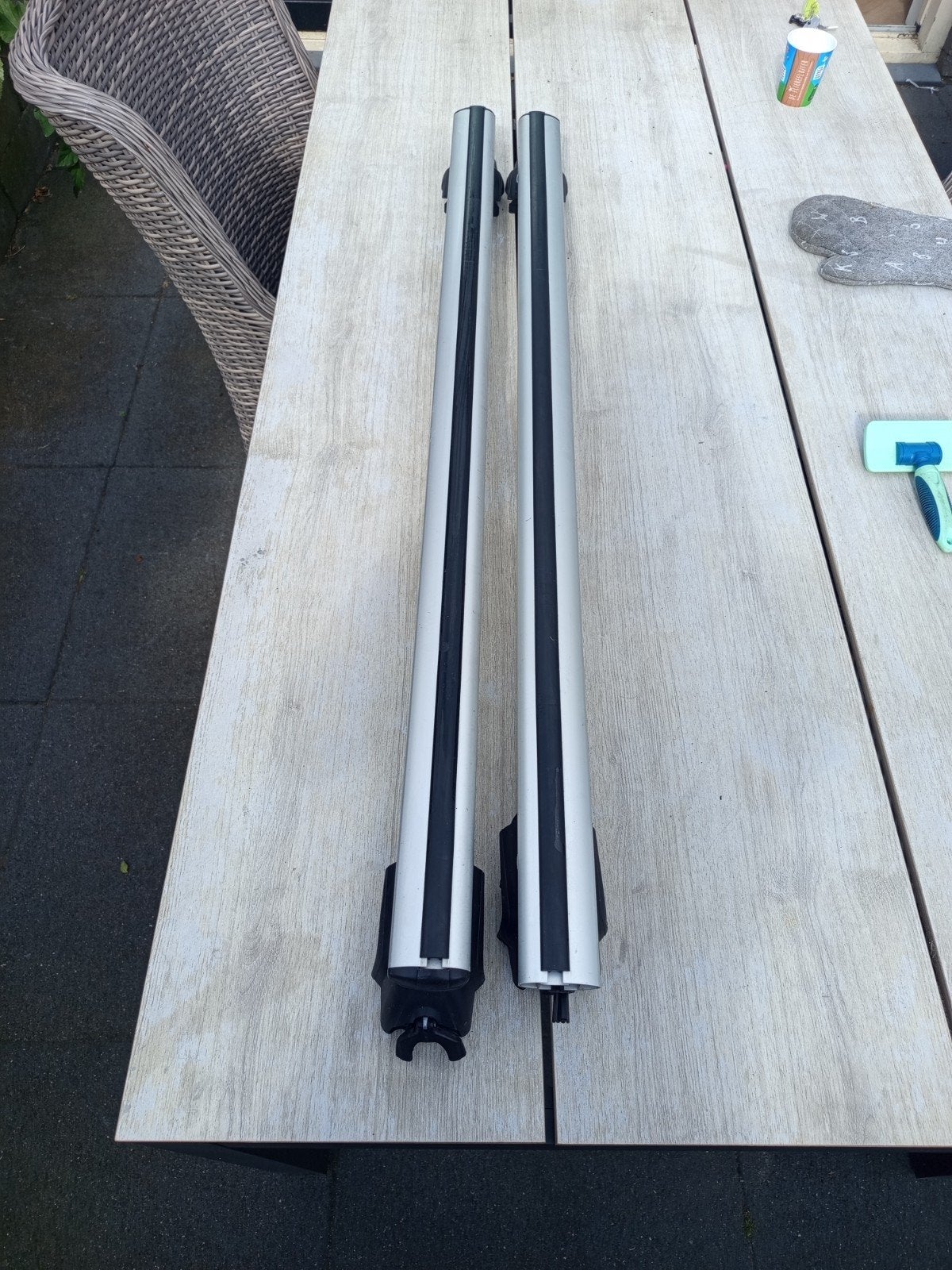 Kia dakdragers 122 cm lang, Ophalen of Verzenden, Gebruikt