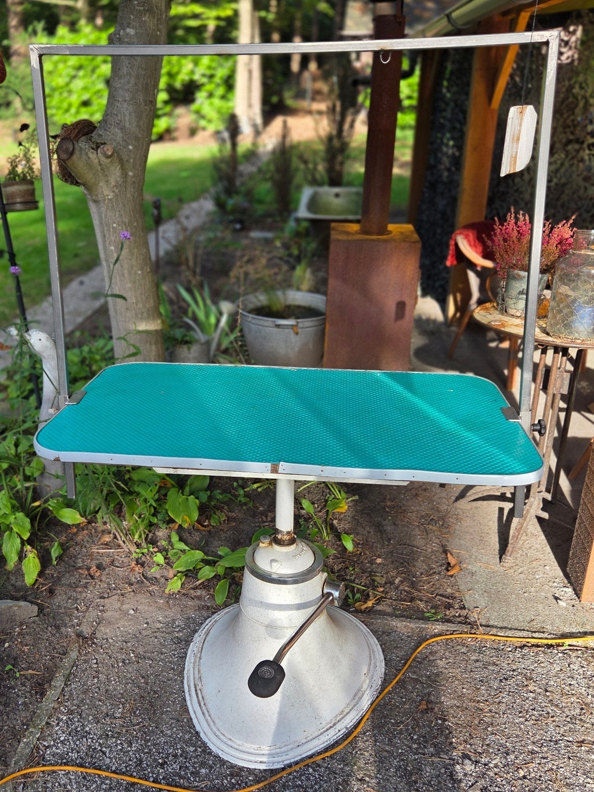 Vintage trimtafel voor honden - verstelbaar, Dieren en Toebehoren, Ophalen, Gebruikt, Trimtafel