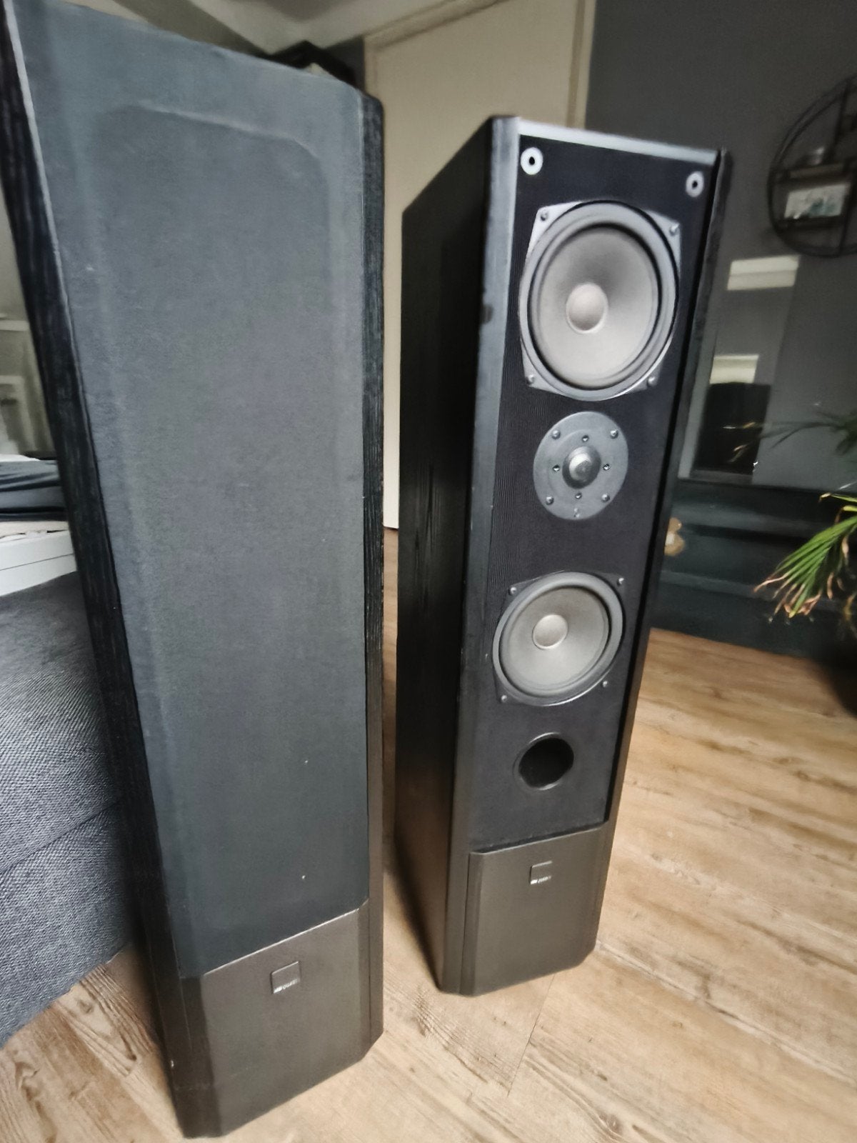 MB Quart 800 Vloerstaanders, Audio, Tv en Foto, Luidsprekers, Front, Rear of Stereo speakers, 120 watt of meer, Overige merken
