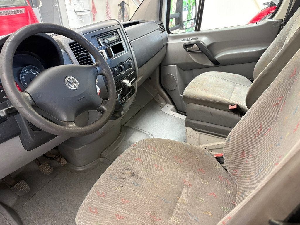 Volkswagen Crafter 50 2.5 TDI BE Trekker Turbo Defect, Auto's, Bestelauto's, Gebruikt, Zwart, Volkswagen, Origineel Nederlands