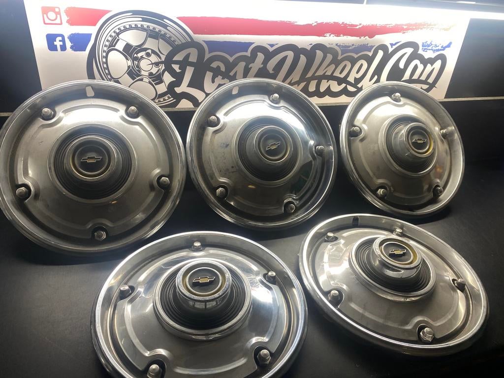 15” chevrolet velg deksels wieldoppen, Ophalen of Verzenden, Zo goed als nieuw