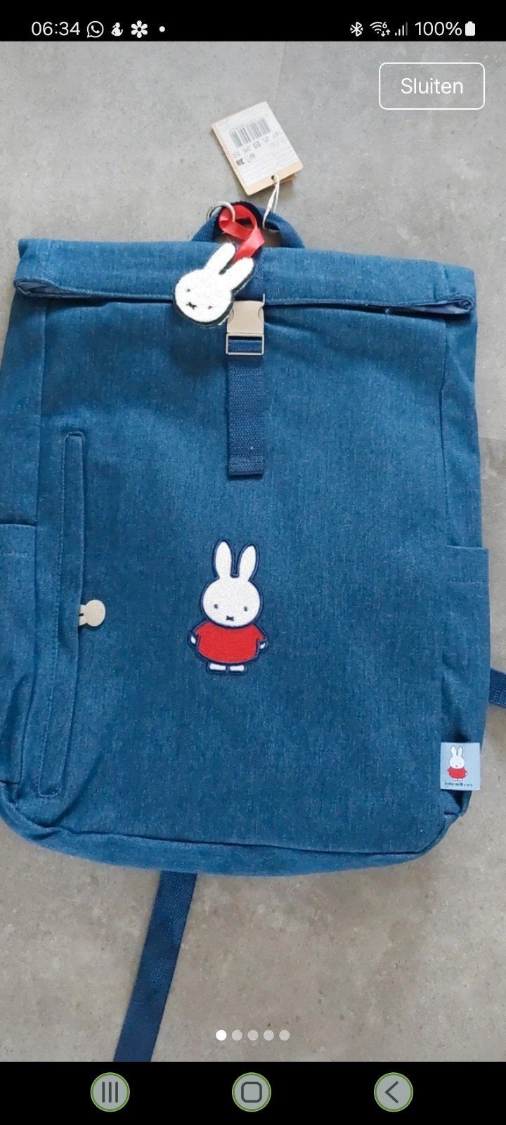 Rugzak met Miffy - Nijntje design, Ophalen of Verzenden