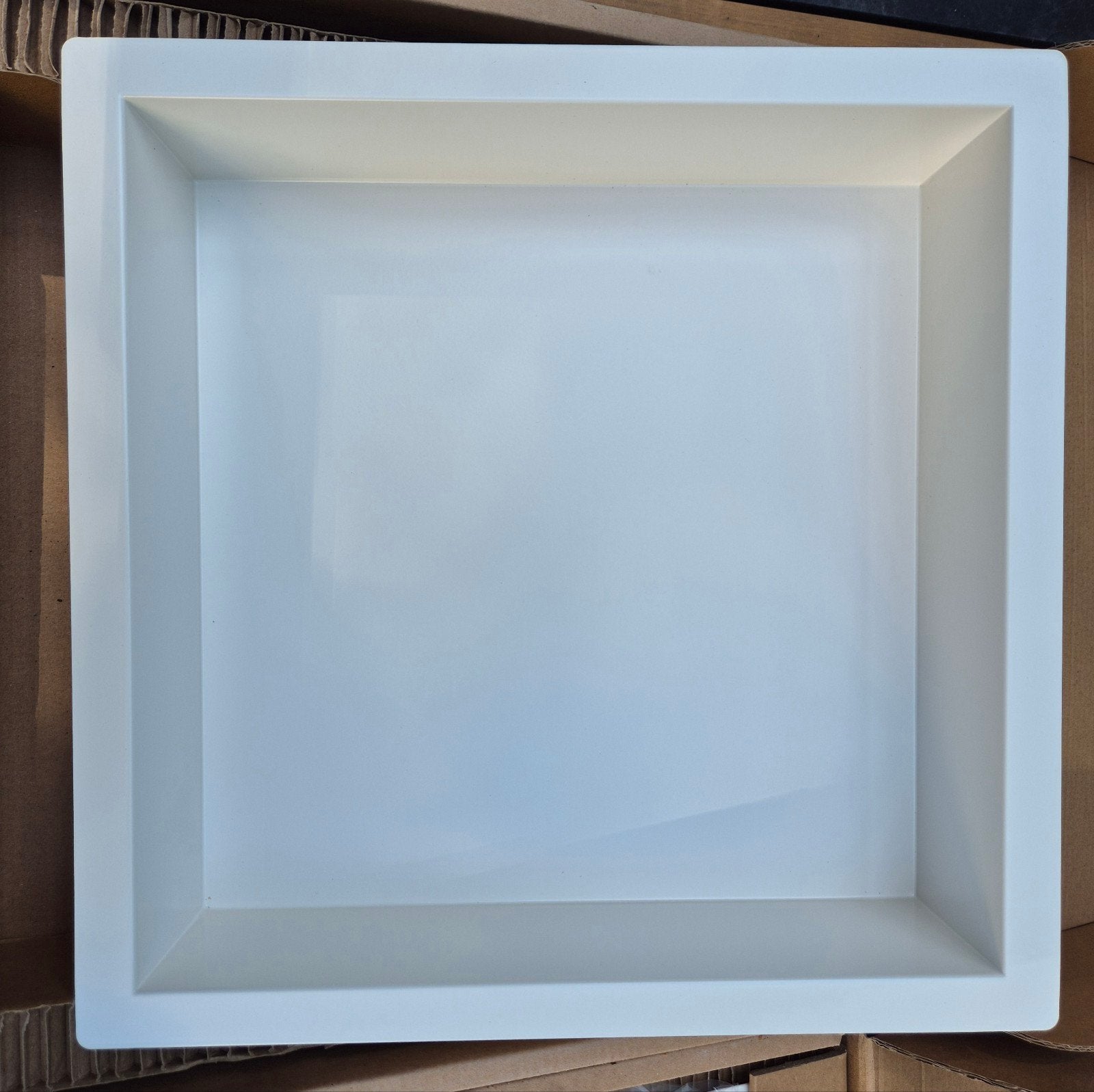 Demis inbouwnis mat wit 30x30x7 2 stuks NIEUW!, Ophalen of Verzenden, Nieuw