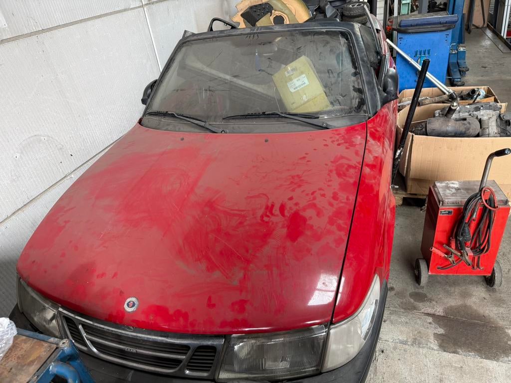 Saab 900 ng cabrio (donor auto), Ophalen, Saab