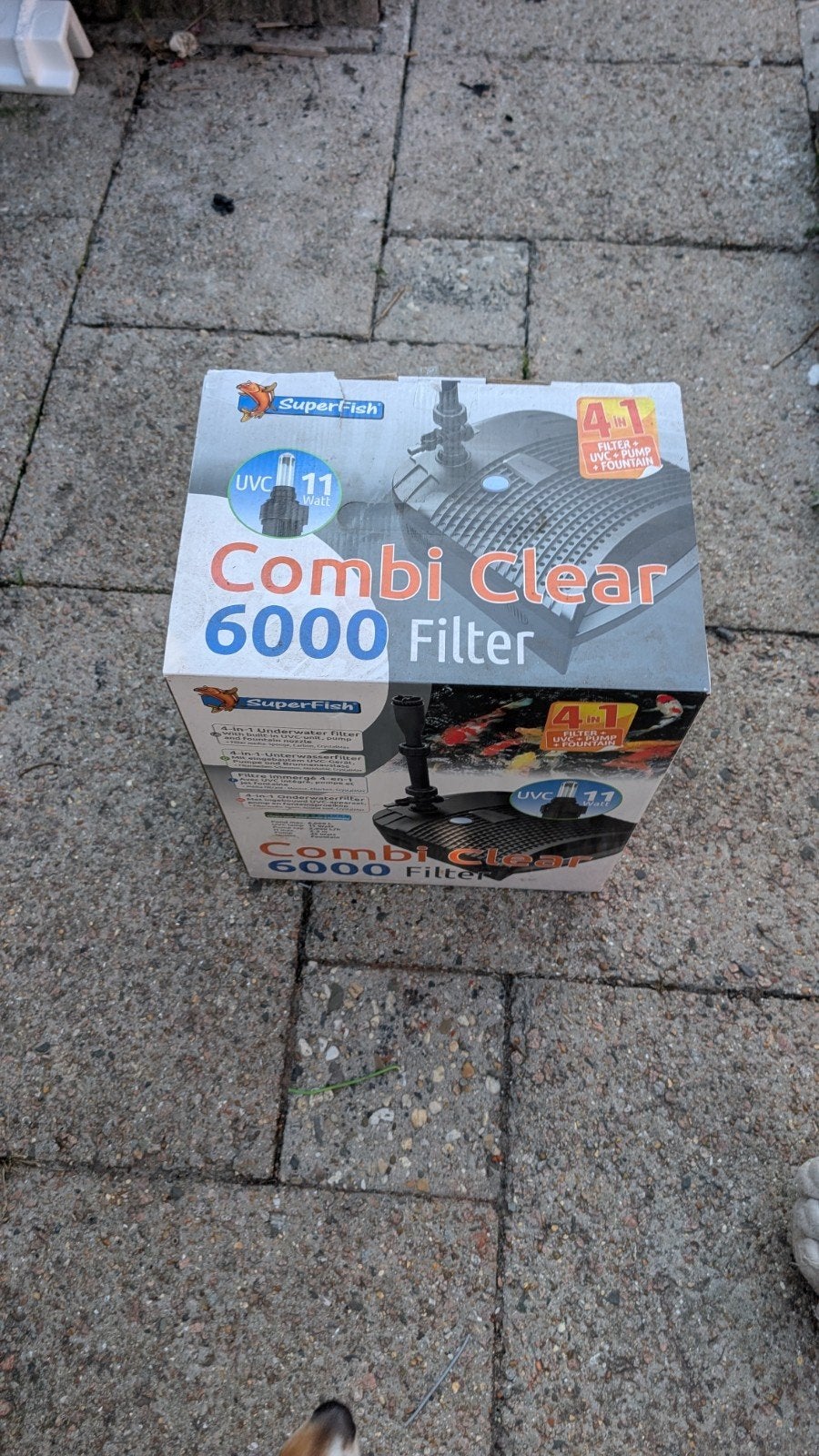 SuperFish Combi Clear 6000 vijverfilter – 4-in-1 met UVC, Ophalen