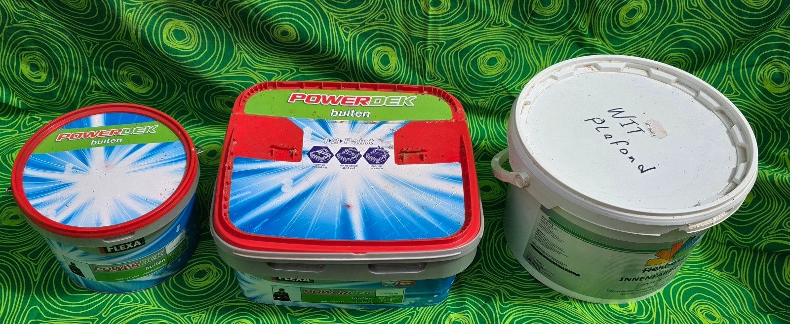 Verf: Flexa Powerdek en Herberts Binnenfarbe, Ophalen, Gebruikt, Overige typen