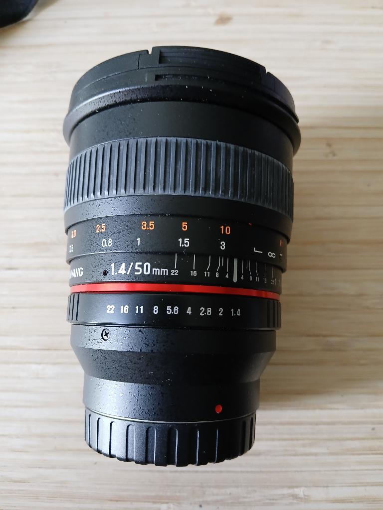 Samyang 50 mm / F1.4 lens - NX mount, Audio, Tv en Foto, Fotografie | Lenzen en Objectieven, Ophalen of Verzenden, Zo goed als nieuw