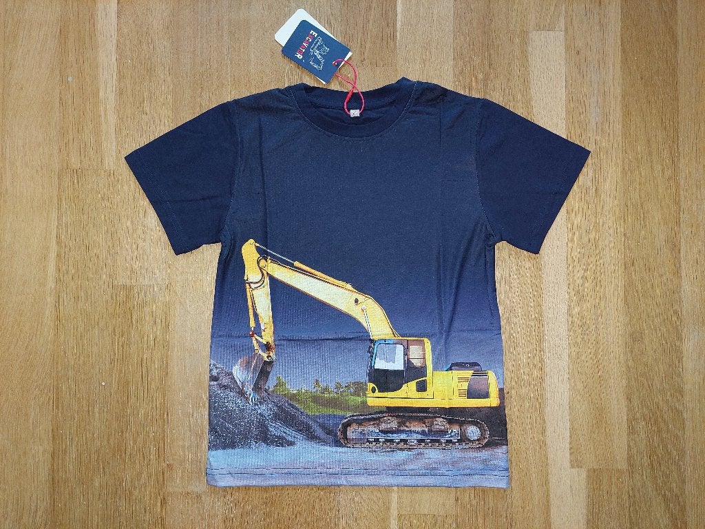 Maat 104 graafmachine shirt NIEUW, Kinderen en Baby's, Kinderkleding | Maat 104, ., Jongen of Meisje, Nieuw, Ophalen of Verzenden