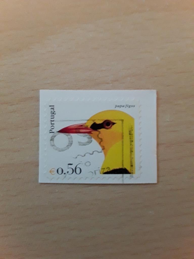 Portugal vogel wielewaal, Verzenden, Portugal, Gestempeld