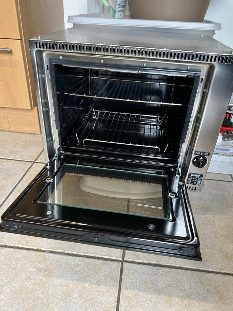 Gasoven SMEV FO311 (inbouw) + grillfunctie Camper/Caravan, Ophalen, Gebruikt