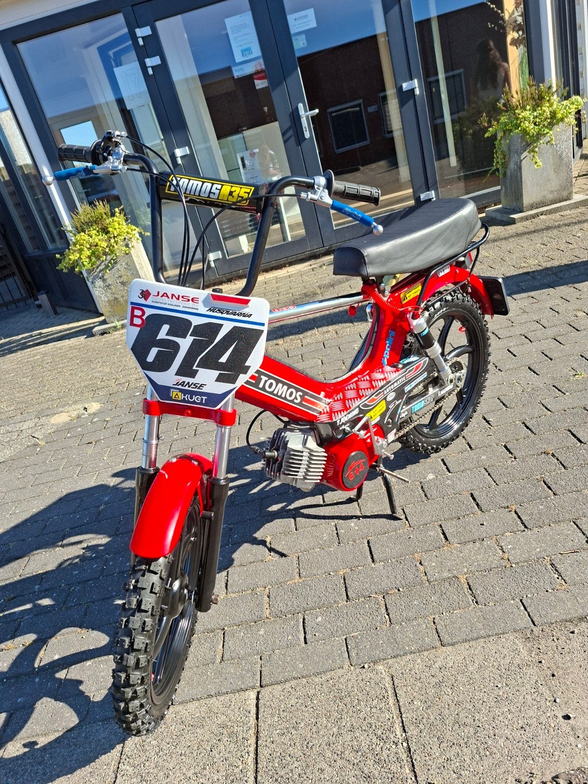 Mooie Tomos 65cc met 17.5 carburateur - Raceklaar!, Ophalen of Verzenden, Gebruikt, Maximaal 45 km/u, Overige modellen