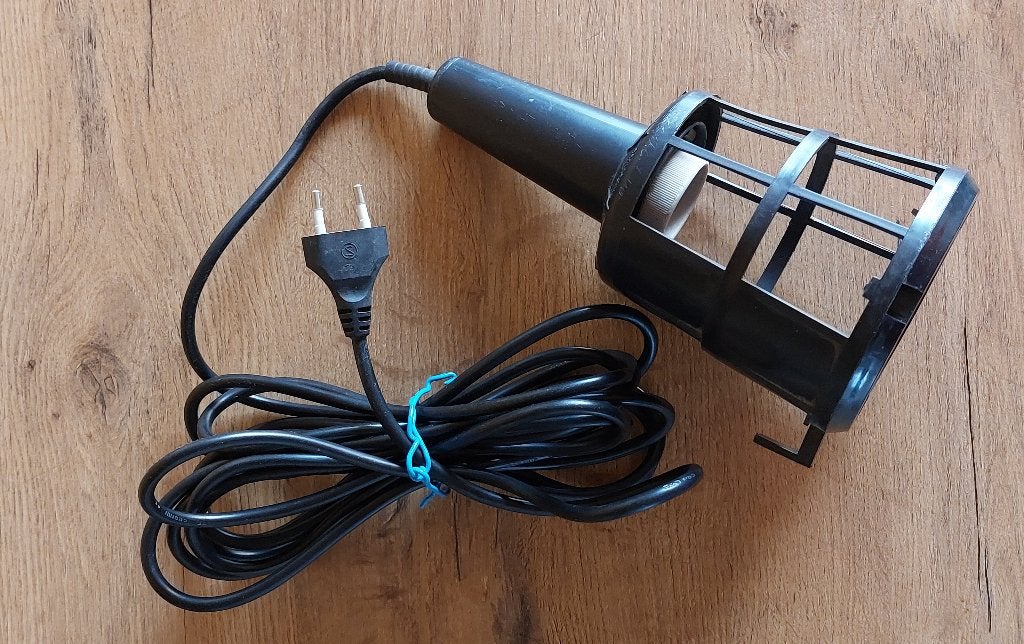 Werkplaatslamp, looplamp, handlamp te koop, Ophalen of Verzenden, Gebruikt, 50 tot 200 watt, Lamp