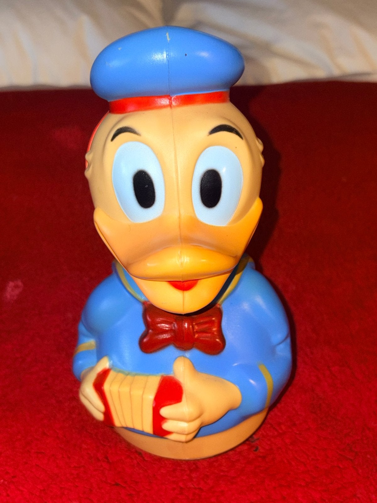 Antiek WALT DISNEY DONALD Tuimelaar eend Educo, Verzamelen, Ophalen of Verzenden, Sneeuwwitje of Doornroosje, Zo goed als nieuw