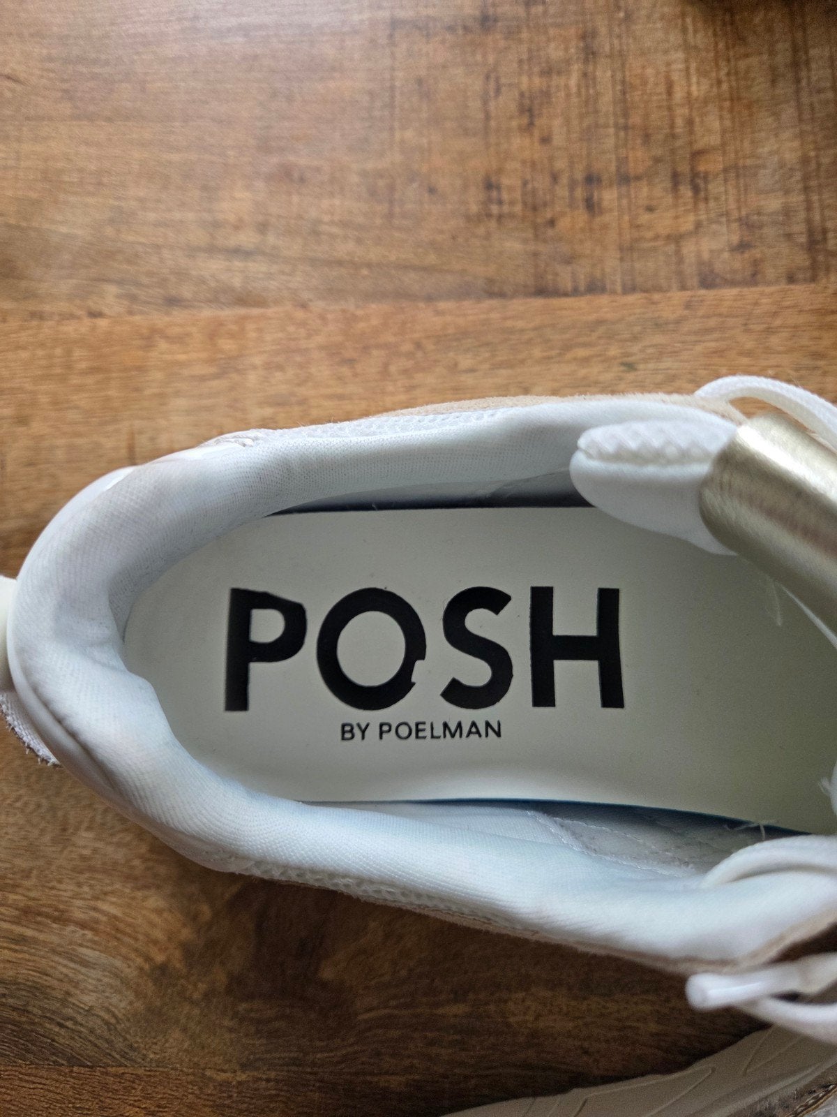 Poelman schoenen maat 39 - Posh by Poelman sneakers, Ophalen, Poelman, Wit, Sneakers of Gympen