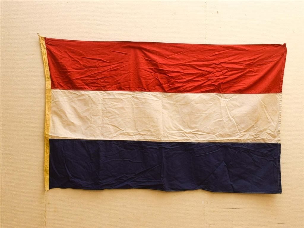 Nederlandse vlag 51996, Diversen, Vlaggen en Wimpels, Ophalen of Verzenden, Gebruikt