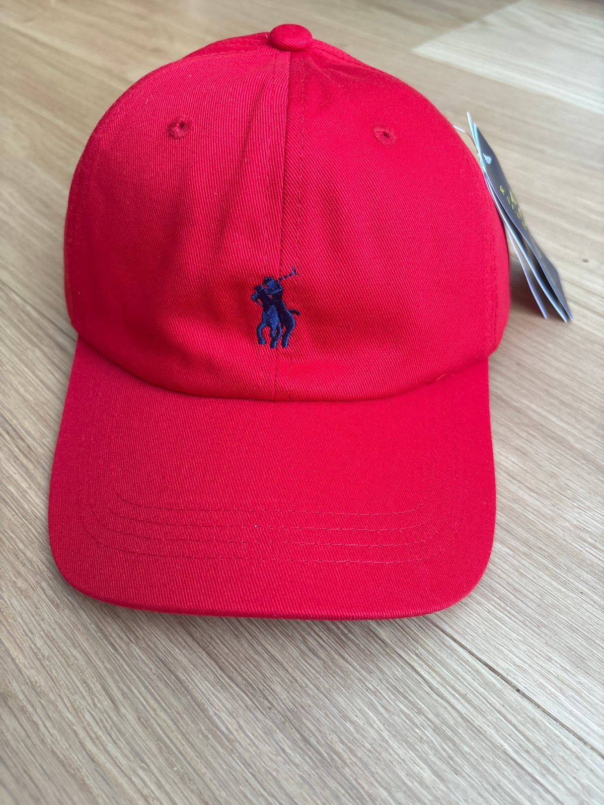 Nieuwe Ralph Lauren Polo pet - Rood, Verzenden, Nieuw, One size fits all, Pet