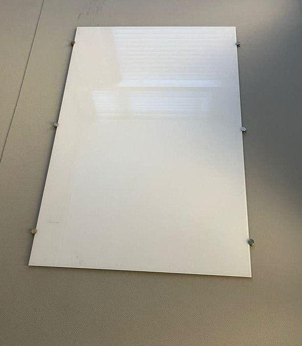 Glasbord Legamaster 100 x 150 cm Whiteboard Magnetisch, Ophalen, Zo goed als nieuw, Magneetbord