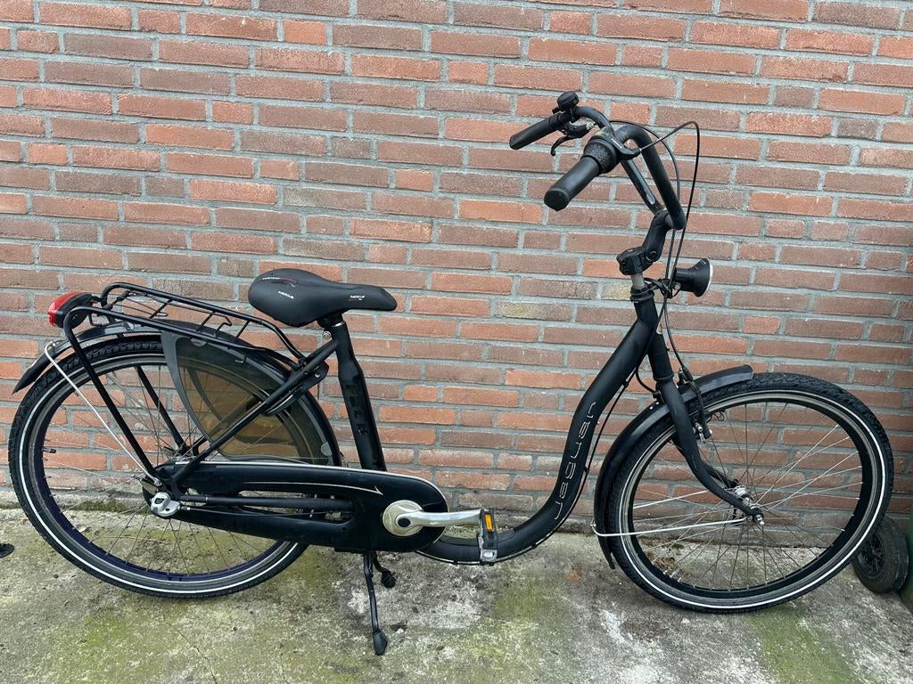 Perfecte Moederfiets Jaguar 28 inch 3 versnell, Overige merken, 47 tot 50 cm, Windscherm, Ophalen of Verzenden
