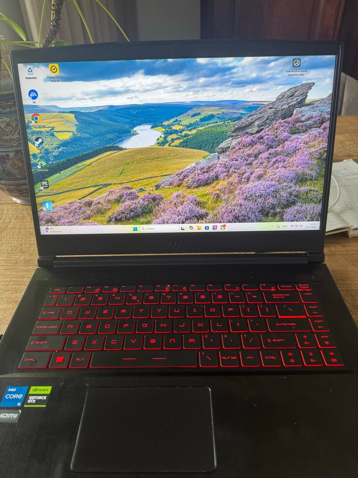 MSI Thin GF63 12UCX, Computers en Software, Windows Laptops, Ophalen, Met videokaart, 2 tot 3 Ghz, Zo goed als nieuw
