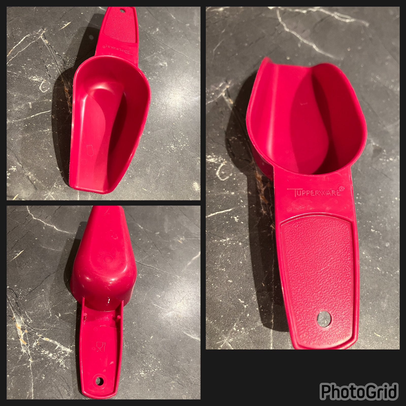 Z.g.a.n/rood plastic schepje/Tupperware keukenbenodigheden, Huis en Inrichting, Keuken | Tupperware, Overige typen, Ophalen of Verzenden
