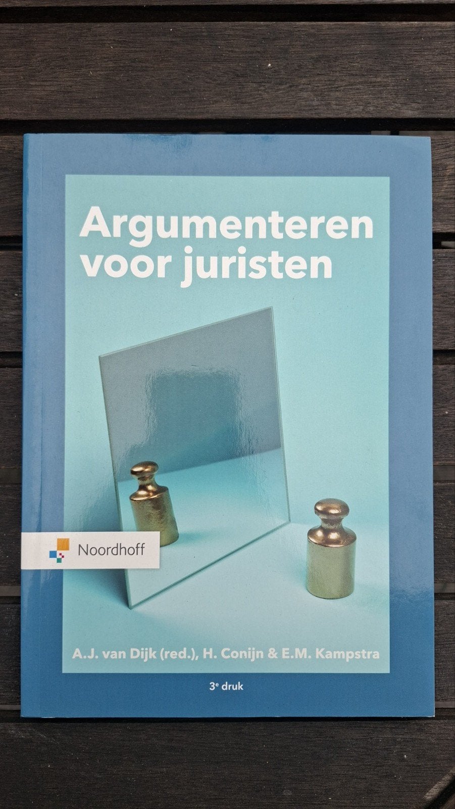 Argumenteren voor juristen - 3e druk, Ophalen of Verzenden, Zo goed als nieuw, HBO, A.J. van Dijk (red.), H. Conijn & E.M. Kampstra