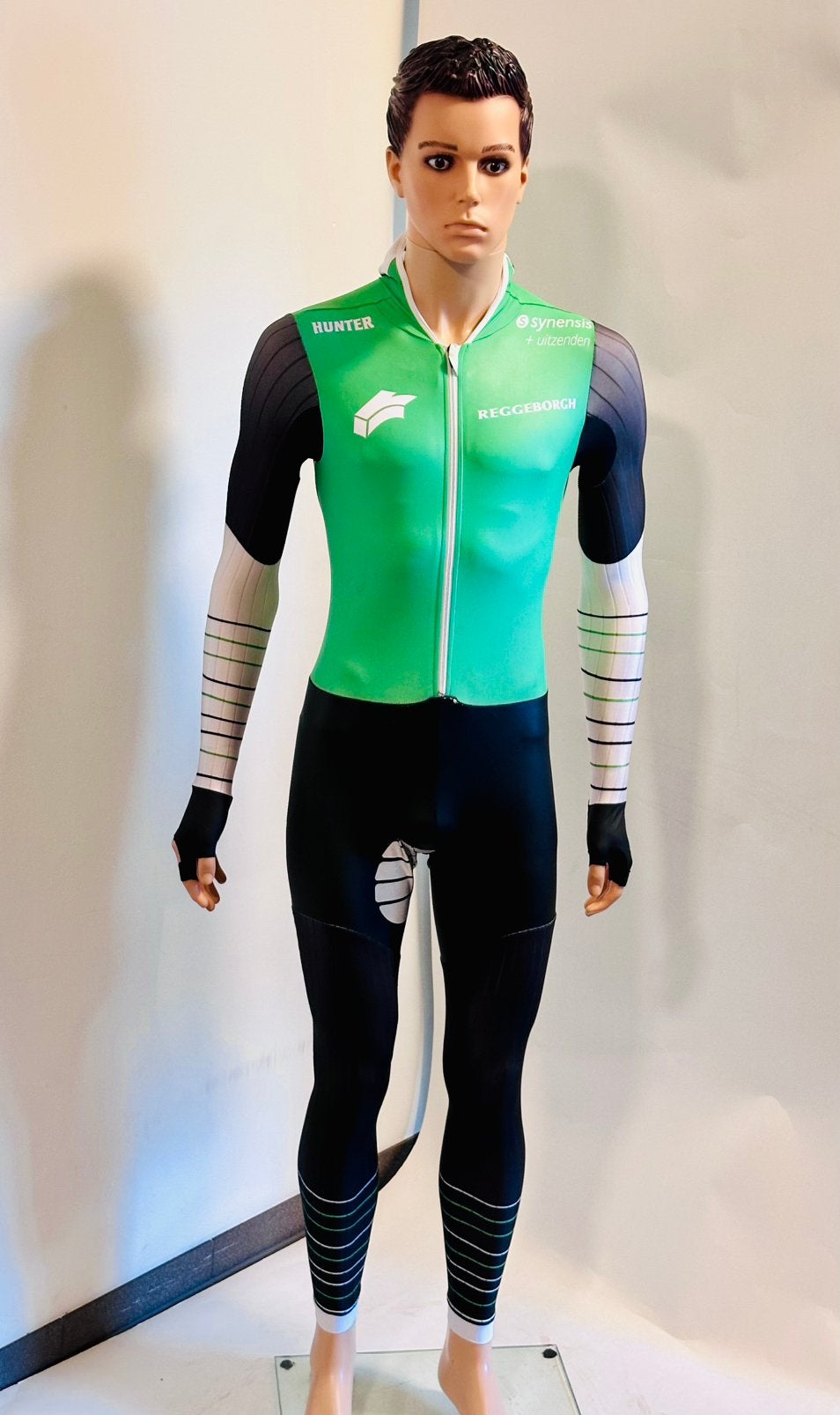 Schaatskleding schaatspak snelpak speedsuit maat M Hunter, Ophalen of Verzenden, Zo goed als nieuw