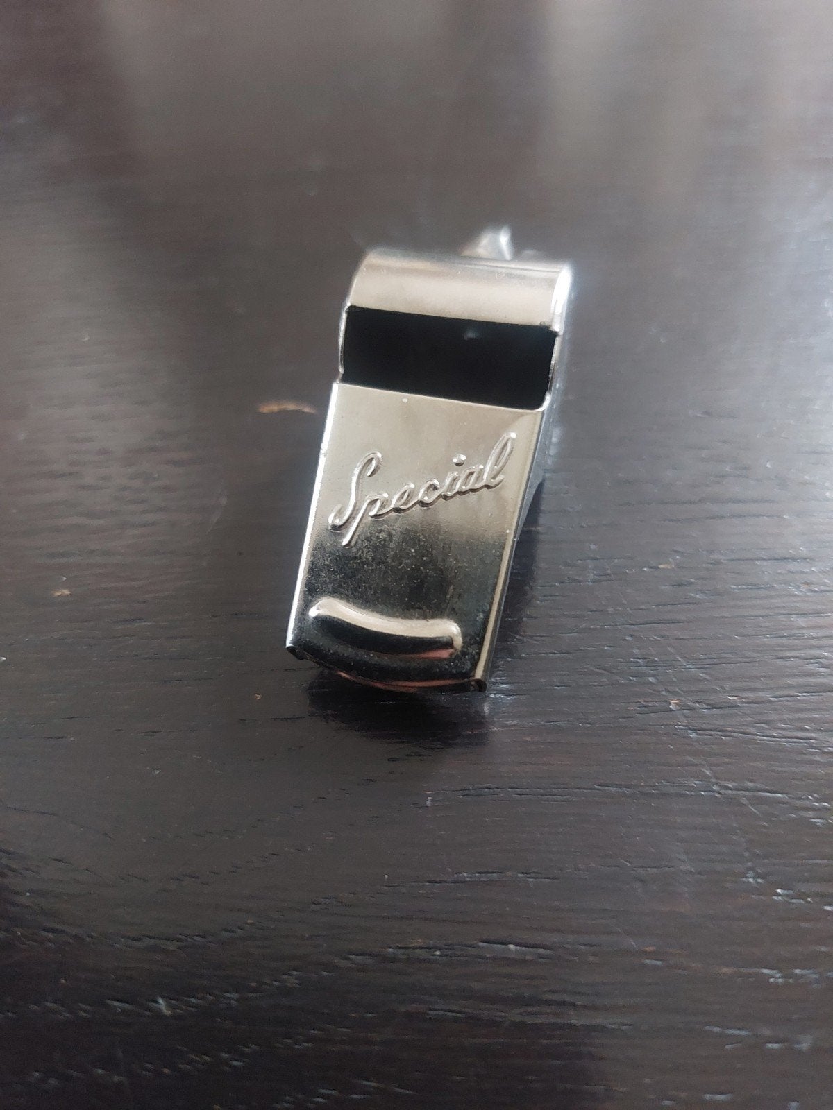 Metalen fluitje "Special" - Vintage stijl, Ophalen, Gebruikt