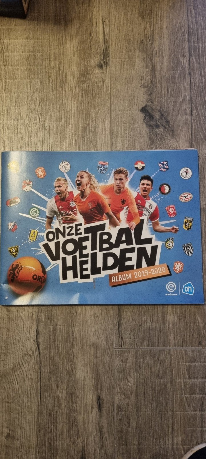 AH Voetbal Helden Album 2019-2020 - PSV, Ajax, FC Groningen, Verzenden, Zo goed als nieuw, PSV, Boek of Tijdschrift