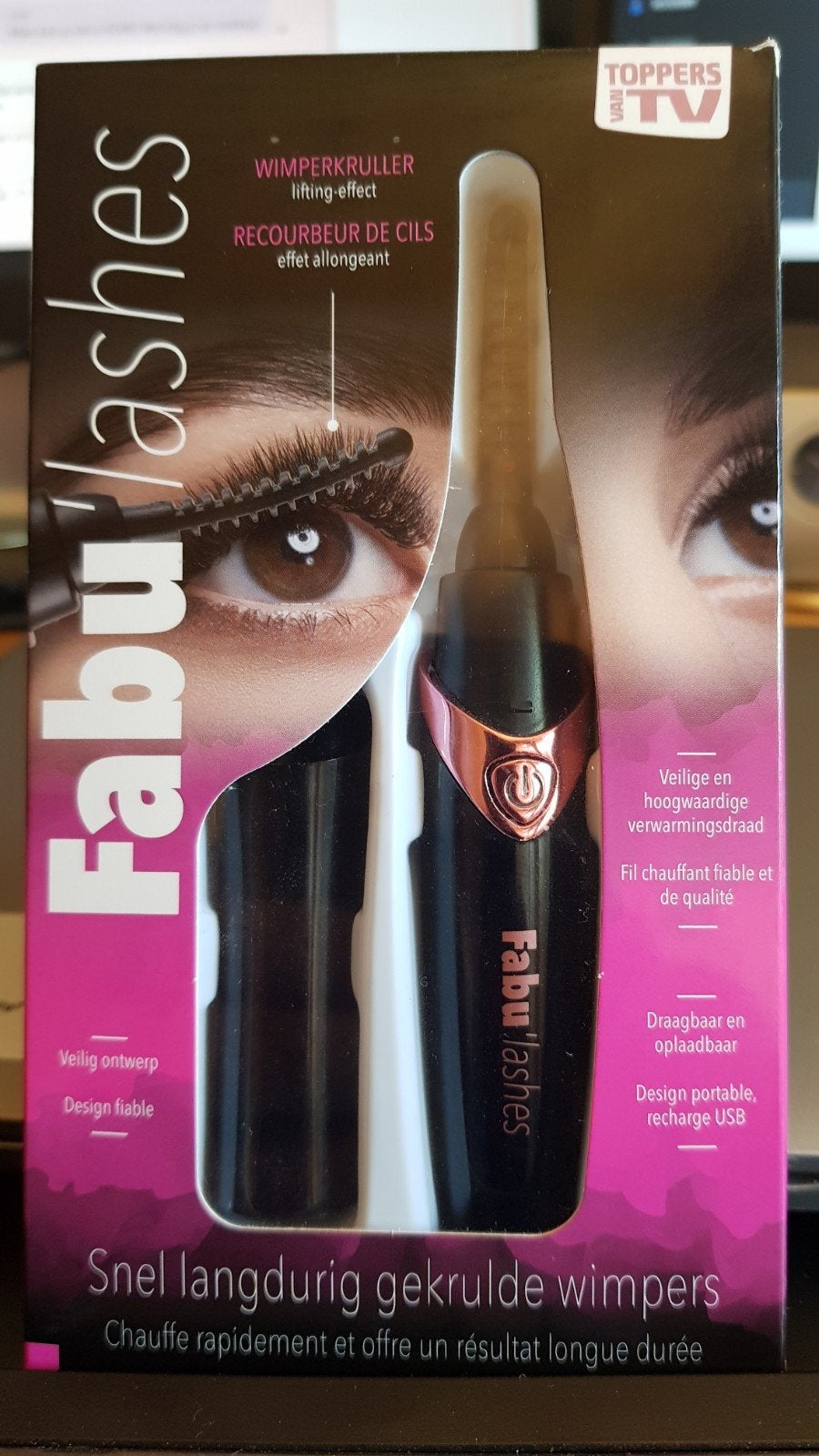 Fabu Lashes Wimperkruller - Oplaadbaar & Nieuw in Verpakking, Ophalen