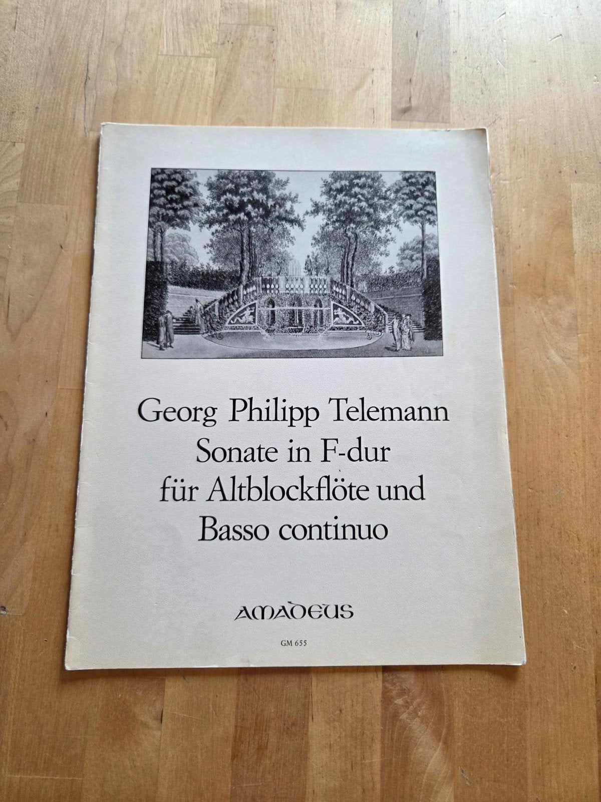 Georg Philipp Telemann Sonate in F-dur Altblokfluit, Verzenden