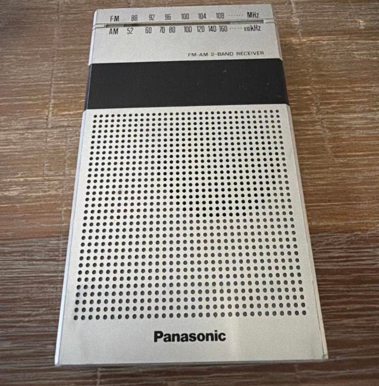 Vintage Panasonic FM/AM 2-Band Receiver Radio, Audio, Tv en Foto, Radio's, Ophalen of Verzenden, Gebruikt, Radio