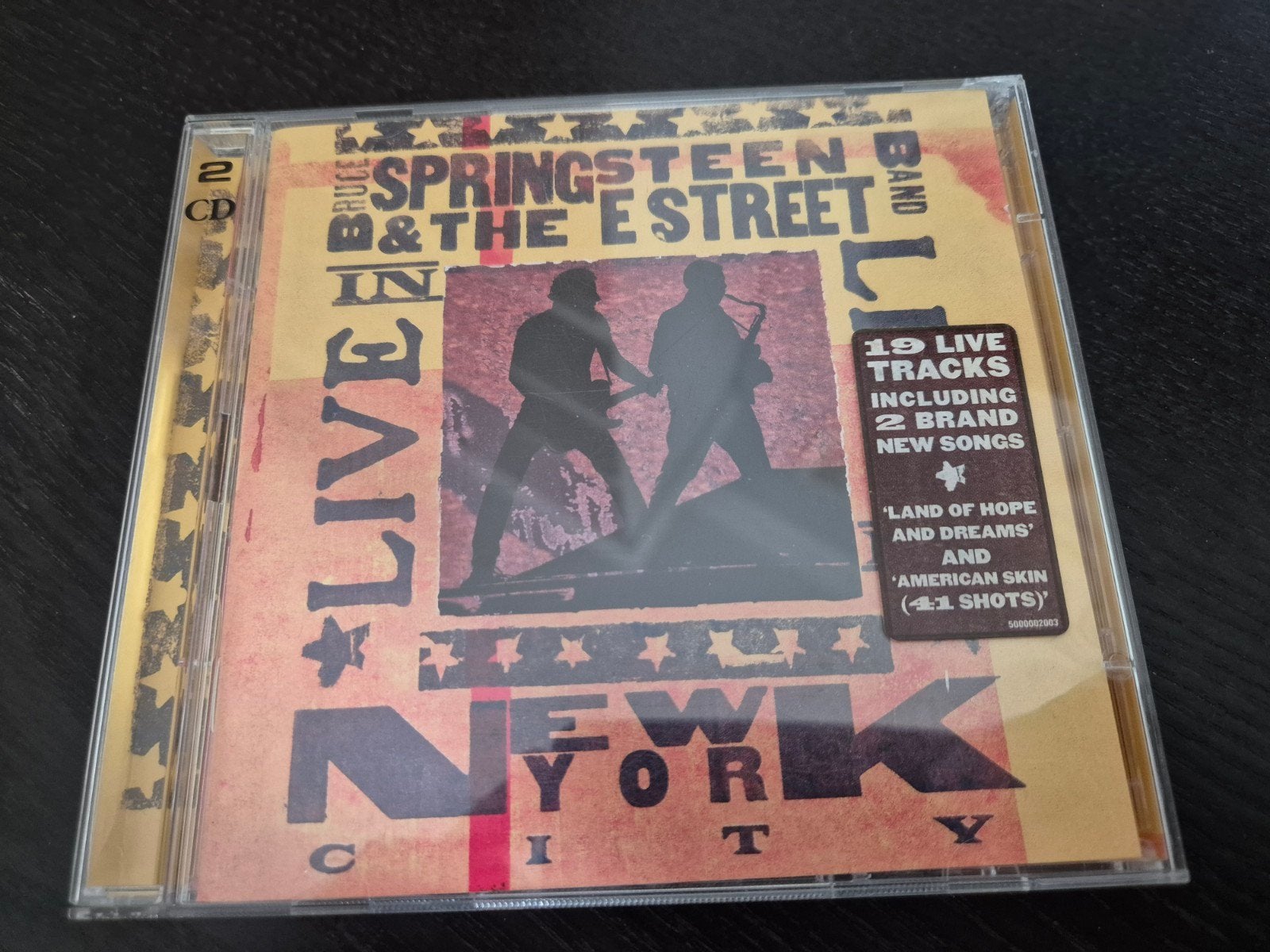 Bruce Springsteen & The E Street Band Live In New York City, Ophalen of Verzenden, Zo goed als nieuw, Classic Rock, Eerste persing