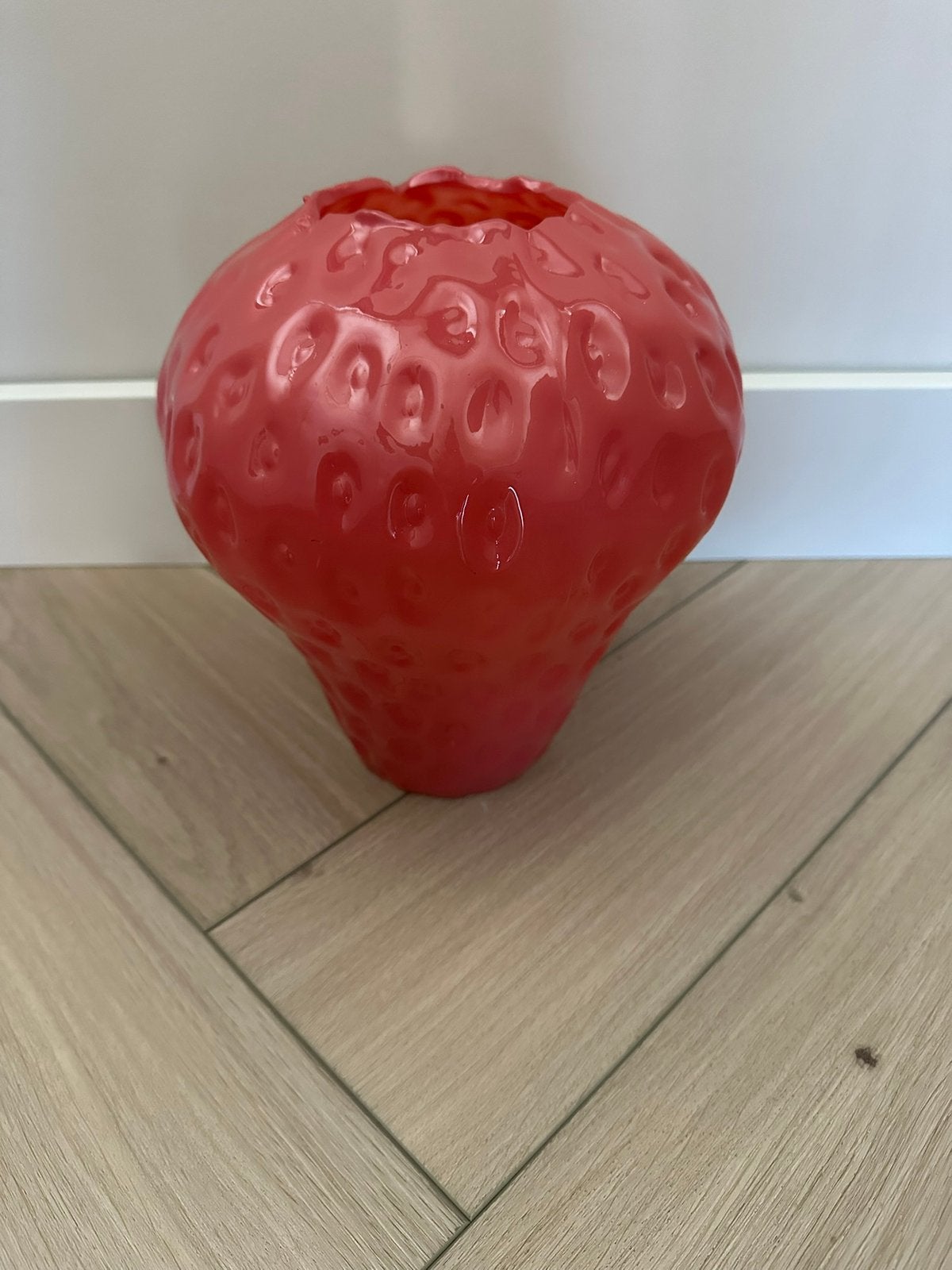 NIEUW! Vaas van Intratuin., Met patroon/structuur, Nieuw, Ophalen of Verzenden, Glas
