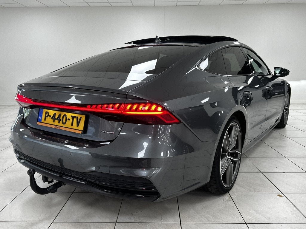 Audi A7 Sportback 50 TFSI e quattro Pro Line S | PANORAMADAK, Auto's, Audi, Gebruikt, 4 cilinders, 4 stoelen, Bedrijf