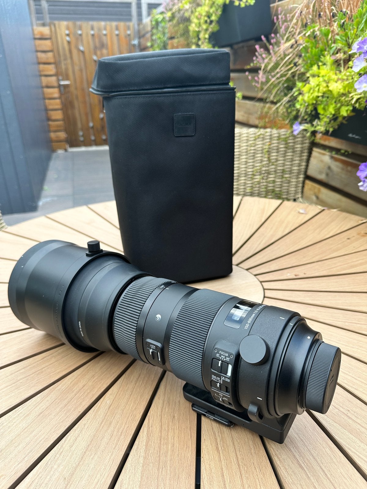 Sigma AF 150-600MM F/5-6.3 DG OS HSM Sports telelens NIKON, Sigma, Zo goed als nieuw, Nikon F-mount, Statiefgondel