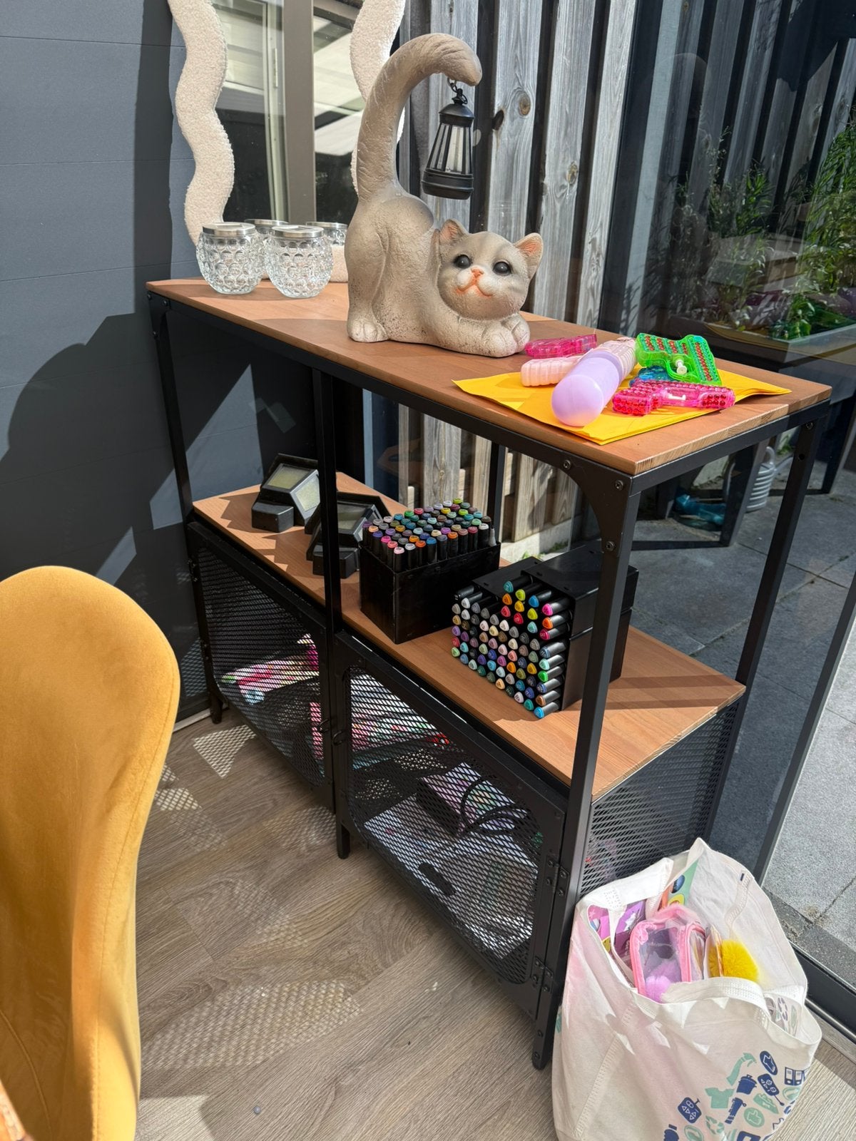 Stelling kast van ikea, Huis en Inrichting, Kasten | Stellingkasten, Ophalen of Verzenden, Zo goed als nieuw